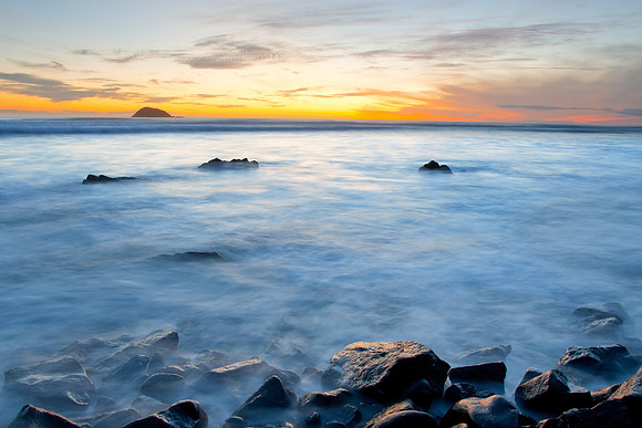 Sunset at Maori Bay