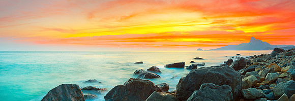 Sunset panorama