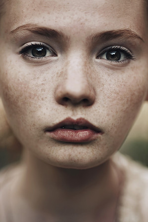 portrait of a beautiful girl